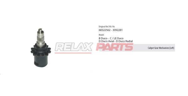 60426 - Caliper Gear Mechanism (Left)