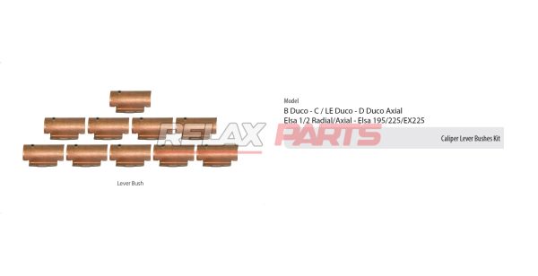 60429 - Caliper Lever Bushes Kit