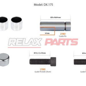 60436 - Caliper Guides Repair Kit