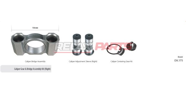 60439 - Caliper Gear & Bridge Assembly Kit (Right)