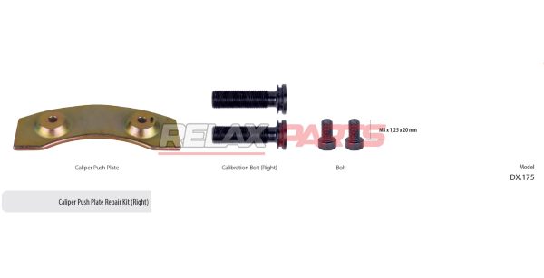 60441 - Caliper Push Plate Repair Kit (Right)