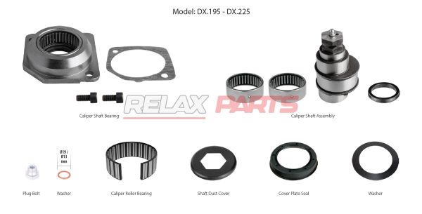 60465 - SHAFT REPAIR KIT MCK1169 MERITOR