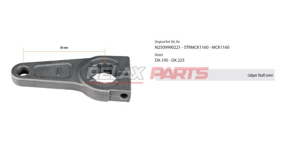 60484 - Caliper Shaft Lever