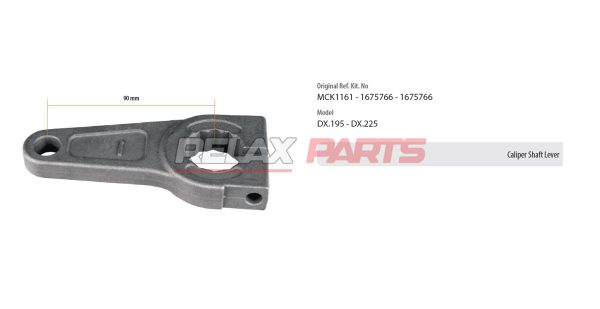 60485 - Caliper Shaft Lever