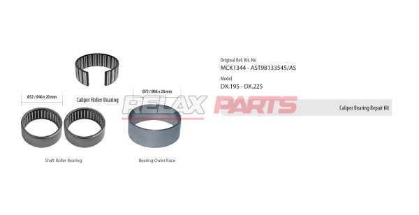 60487 - Caliper Bearing Repair Kit