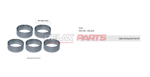60488 - Caliper Bearing Outer Race Kit