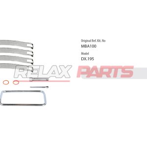 60498 - Caliper Pad Retainer Repair Kit