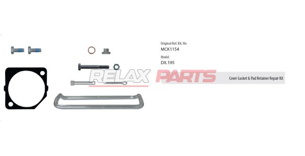 60500 - Cover Gasket & Pad Retainer Repair Kit