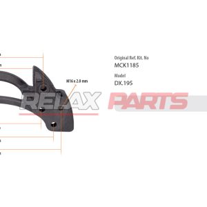60501 - DX.195 Caliper Carrier (Right – Left)