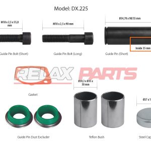 60502 - Caliper Overhaul Repair Kit