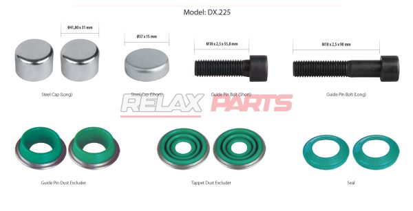 60505 - Caliper Seals & Bolts Repair Kit