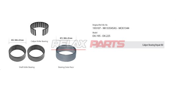 60528 - Caliper Bearing Repair Kit