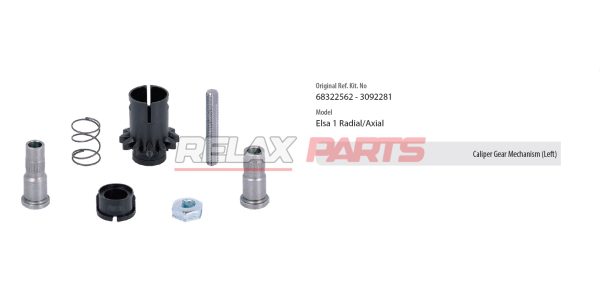 60545 - CALIPER GEAR MECHANISM 68322562PK4 MERITOR