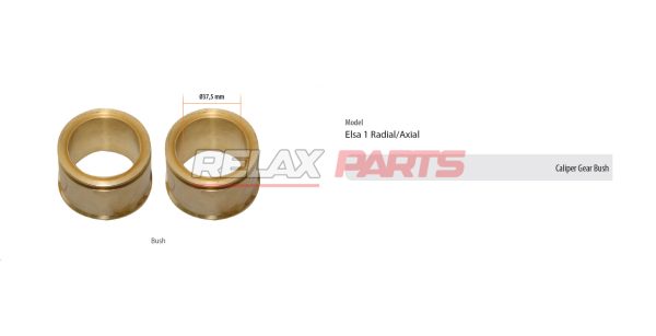 60548 - CALIPER GEAR BUSH Ø37,5 mm MERITOR CALIPER