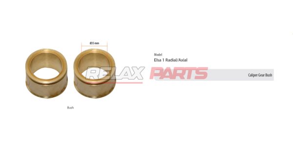 60549 - CALIPER GEAR BUSH Ø35 mm MERITOR CALIPER