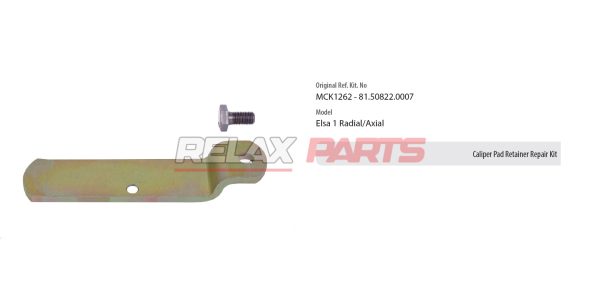 60582 - Caliper Pad Retainer Repair Kit