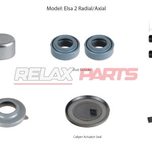 60589 - CALIPER SEALS & BOLTS REPAIR KIT MCK1244 MERITOR