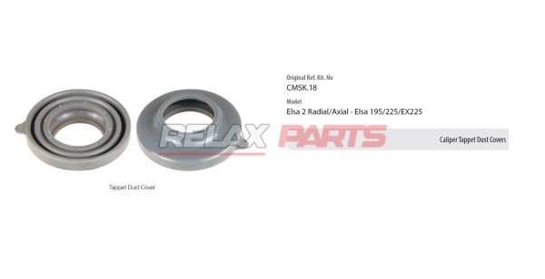 60635 - Caliper Tappet Dust Covers