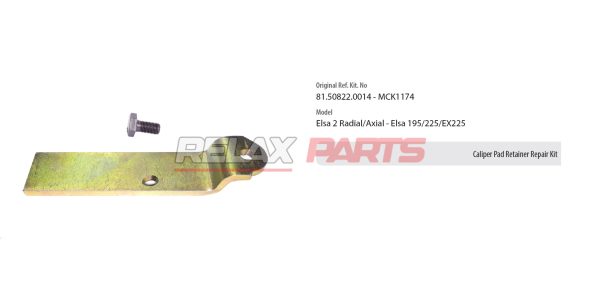 60644 - Caliper Pad Retainer Repair Kit