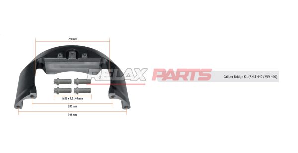 60648 - Caliper Bridge Kit (RNLT 440 / VLV 460)