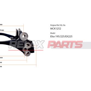 60652 - 19,5 “ MRT Elsa 195 for Ror Axle Carrier