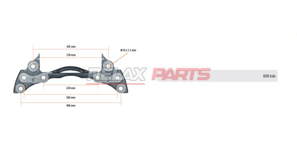 60659 - ROR Axle Caliper Carrier