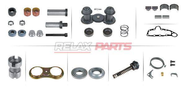 60693 - 463 – 464 MAN SET MERITOR CALIPER
