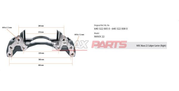 60705 - CALIPER WASHER & CIRCLIP REPAIR KIT WABCO CALIPER
