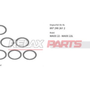 60709 - CALIPER COVER SEAL REPAIR KIT 8972902612 WABCO