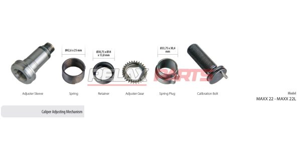 60720 - CALIPER ADJUSTING MECHANISM WABCO CALIPER