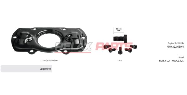 60722 - CALIPER COVER 640 322 650 4 WABCO