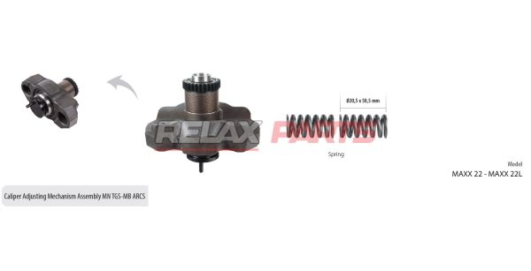 60723 - CALIPER ADJUSTING MECHANISM ASSEMBLY WABCO CALIPER