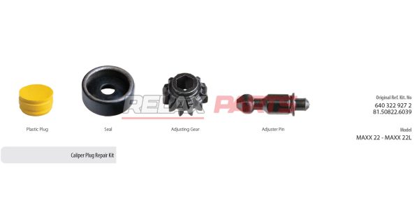 60725 - CALIPER PLUG REPAIR KIT 81.50822.6039 WABCO