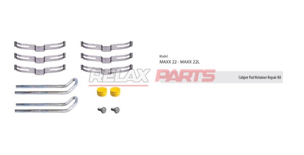 60731 - CALIPER PAD RETAINER REPAIR KIT WABCO CALIPER