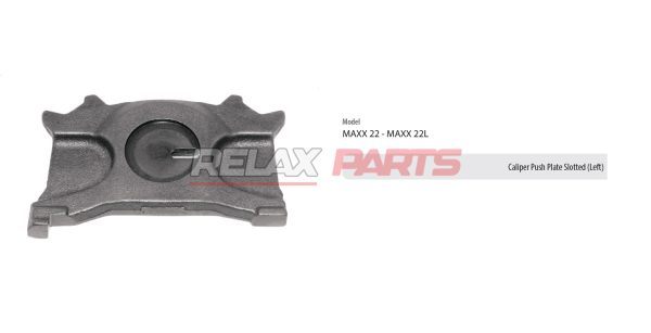 60735 - CALIPER PUSH PLATE SLOTTED 6409157434 WABCO