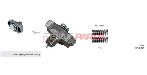 60738 - CALIPER ADJUSTING MECHANISM ASSEMBLY WABCO CALIPER