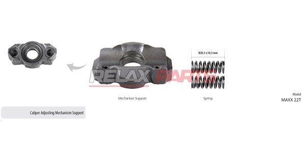 60739 - CALIPER ADJUSTING MECHANISM SUPPORT WABCO CALIPER