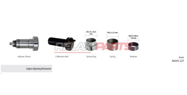 60741 - CALIPER ADJUSTING MECHANISM WABCO CALIPER