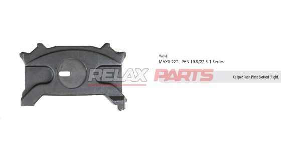 60744 - CALIPER PUSH PLATE SLOTTED WABCO CALIPER