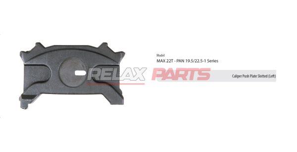 60745 - CALIPER PUSH PLATE SLOTTED WABCO CALIPER