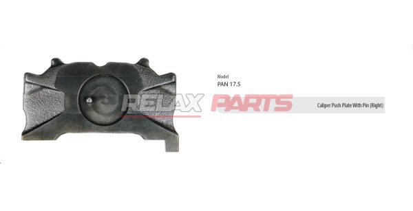 60767 - CALIPER PUSH PLATE WITH PIN WABCO CALIPER