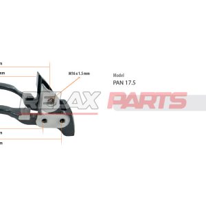60777 - CALIPER CARRIER FOR MERCEDES WABCO CALIPER