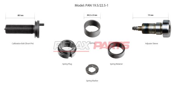 60784 - CALIPER ADJUSTING MECHANISM WABCO CALIPER