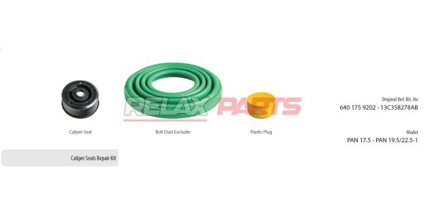 60791 - Caliper Seals Repair Kit
