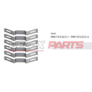 60801 - CALIPER PAD RETAINER REPAIR KIT WABCO CALIPER