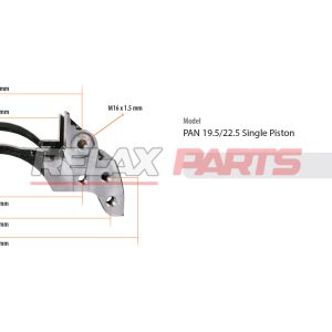 60804 - WABCO PAN 19 CALIPER CARRIER