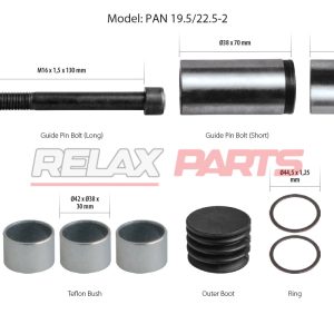 60820 - CALIPER GUIDES & SEALS REPAIR KIT  12 999 678 WABCO