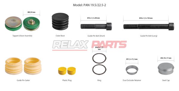 60821 - CALIPER REPAIR KIT 5021170487 WABCO