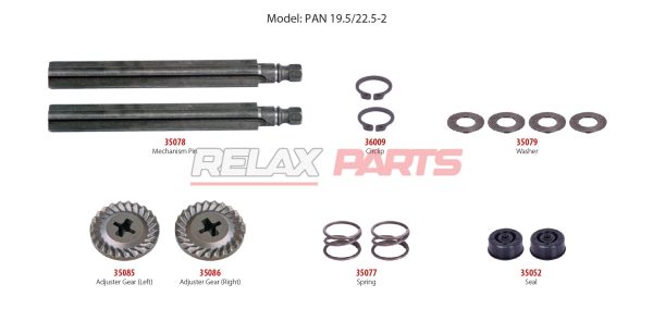 60822 - CALIPER MECHANISM REPAIR KIT WABCO CALIPER