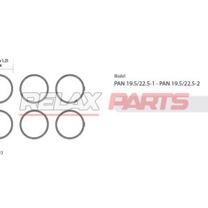 60830 - CALIPER RING KIT WABCO CALIPER